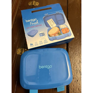 Bentgo Fresh Leak Proof Lunch Box Blue New